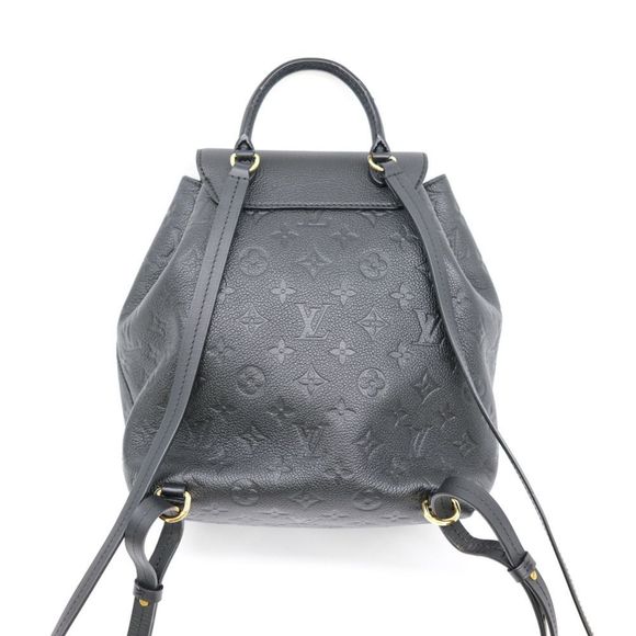 Louis Vuitton Rucksack Backpack Monogram PM Black Leather - Picture 8 of 14